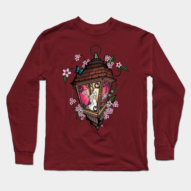 Beautiful Lantern Long Sleeve T-Shirt by adamzworld